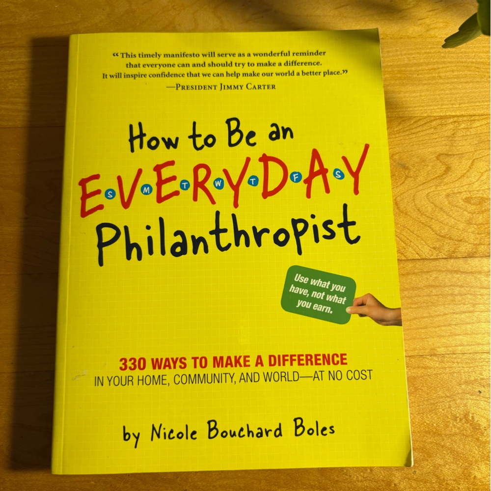 How to Be an Everyday Philanthropist Book